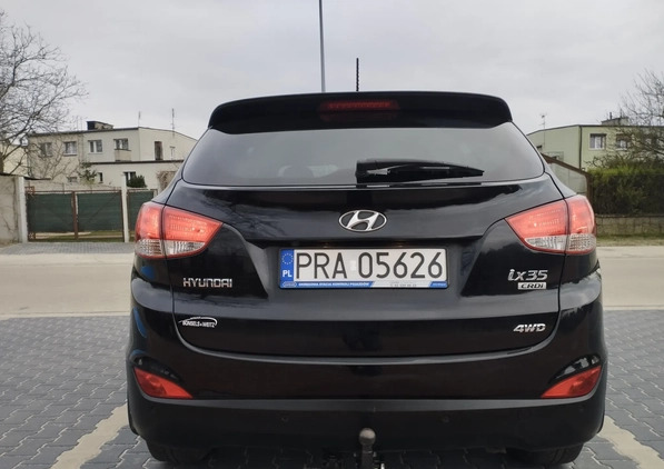 Hyundai ix35 cena 44800 przebieg: 148666, rok produkcji 2013 z Rawicz małe 254